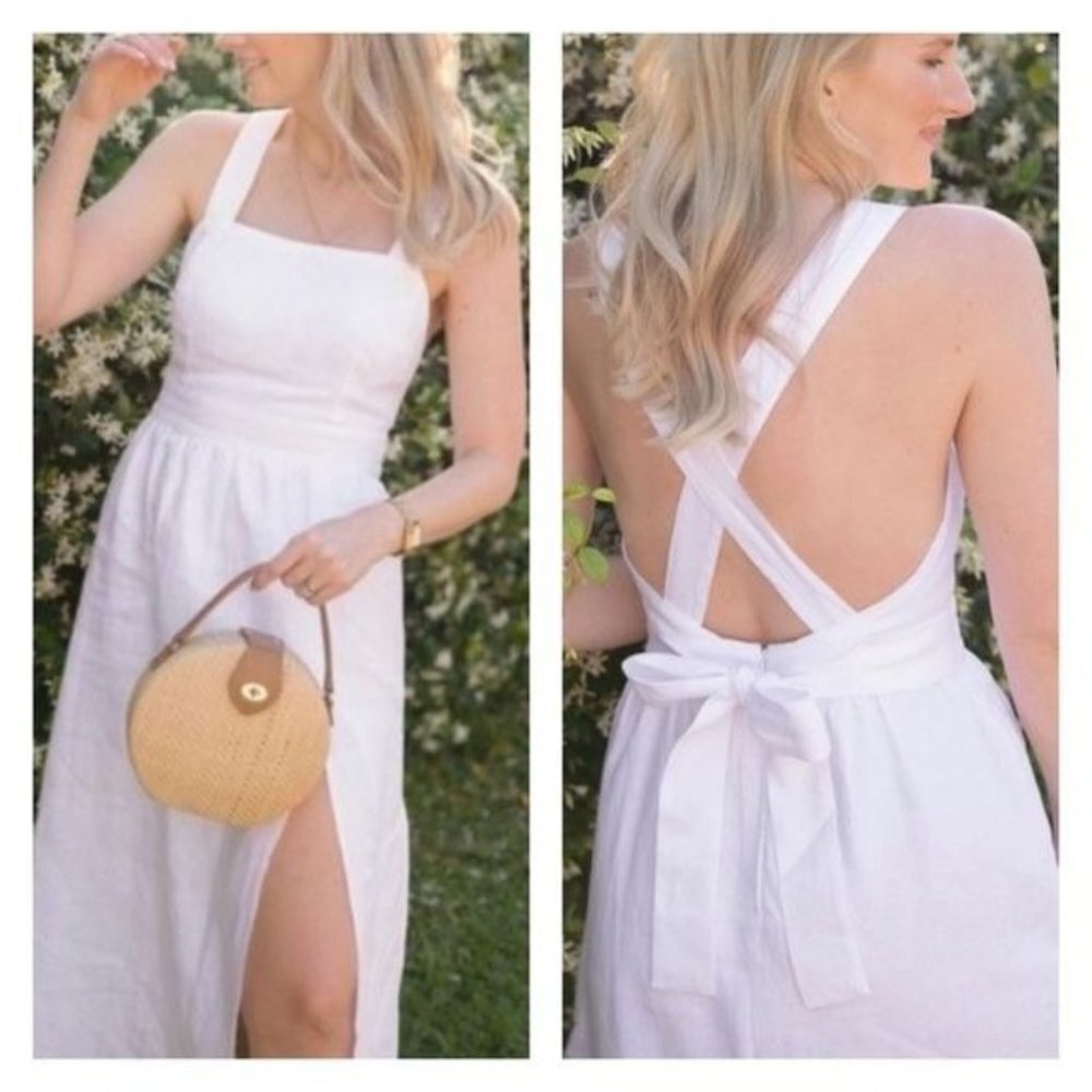 Reformation Elara Midi Dress